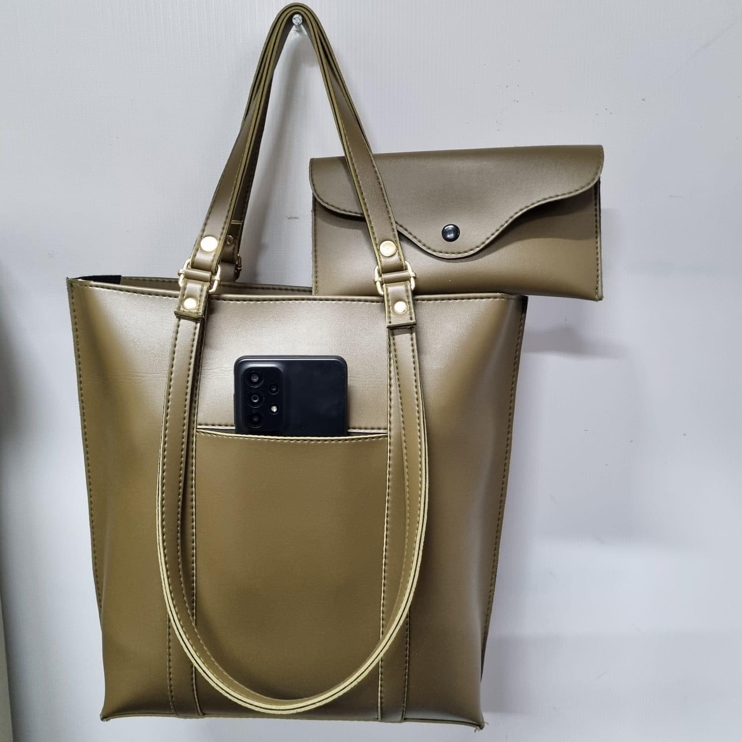 Basic Tote Bag (Olive)