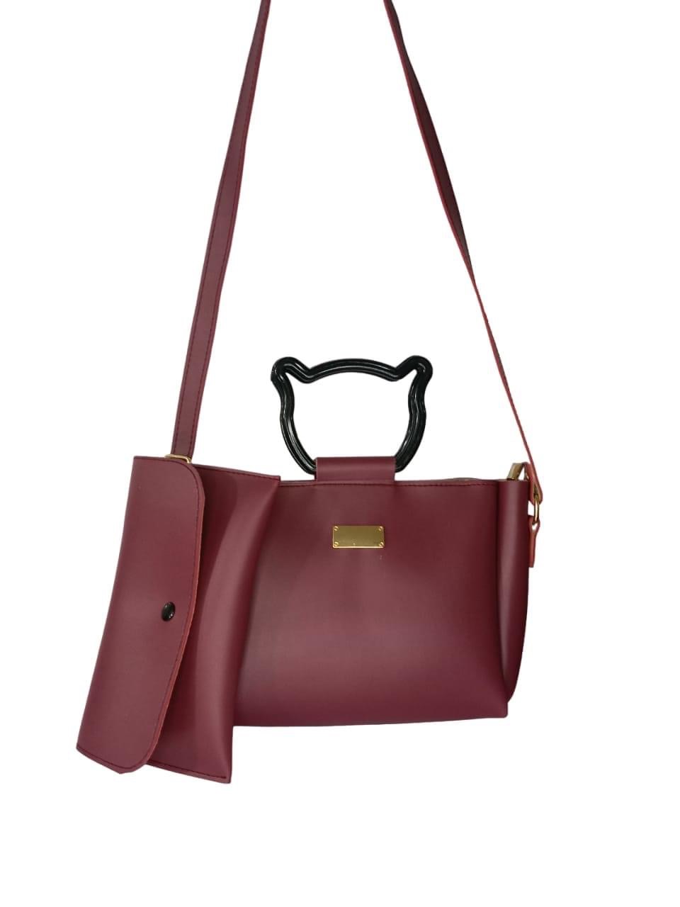 2Piece Kelly Bag (Maroon)