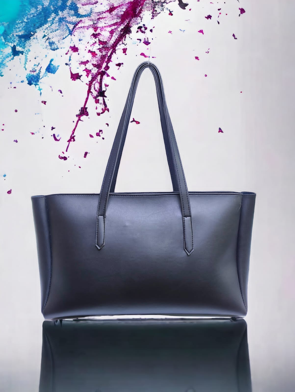 Large Tote Bag  (Black)