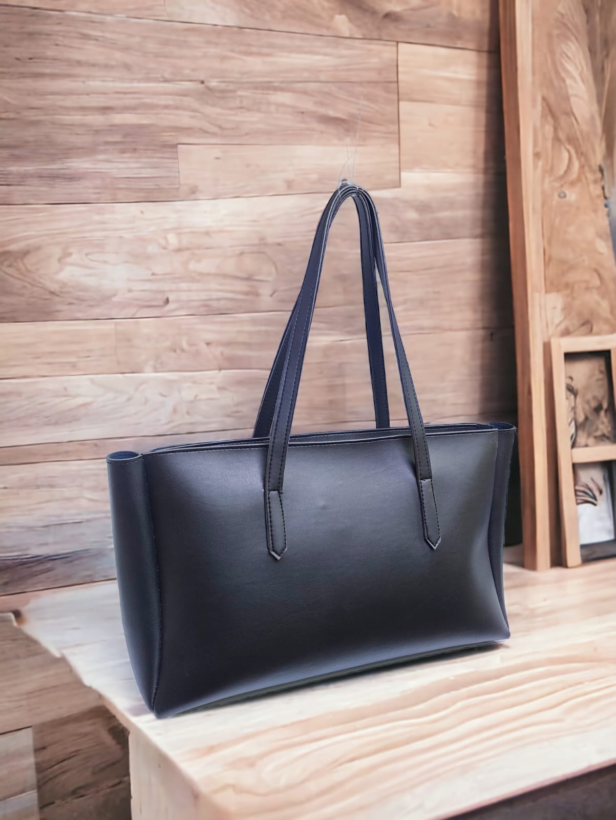 Large Tote Bag  (Black)