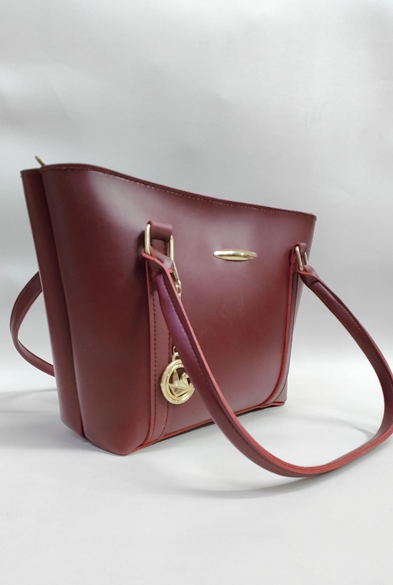 Basic Tote Bag (Maroon)