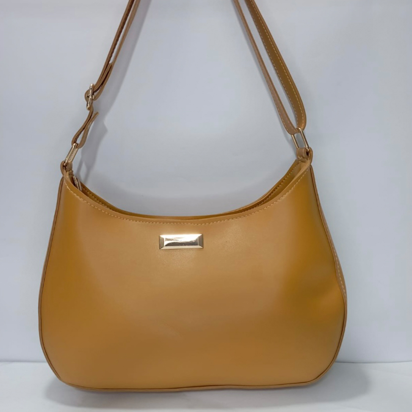 Hobo Shoulder Bag (Mustard)