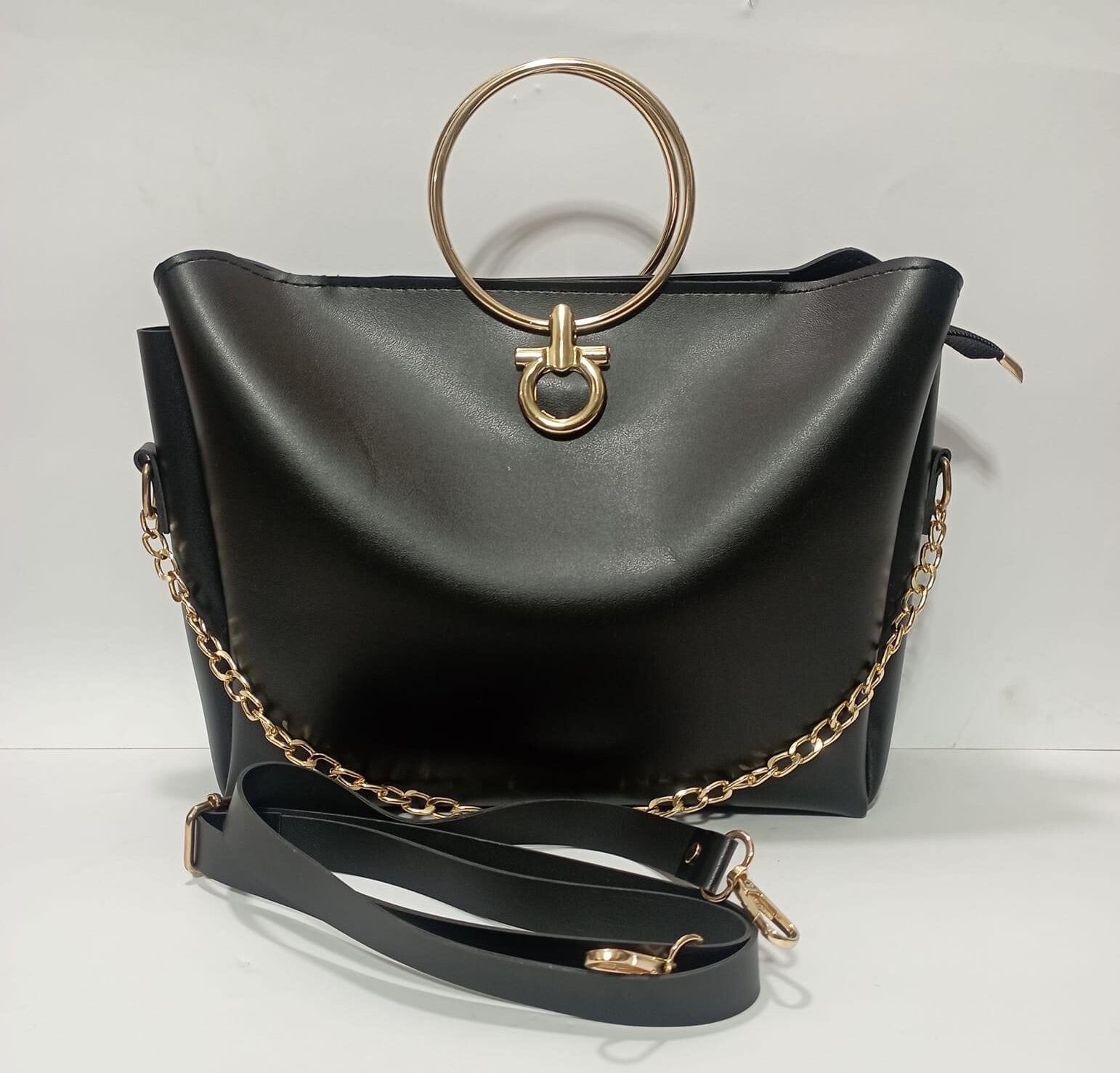 Casual Capri Handbag (Black)