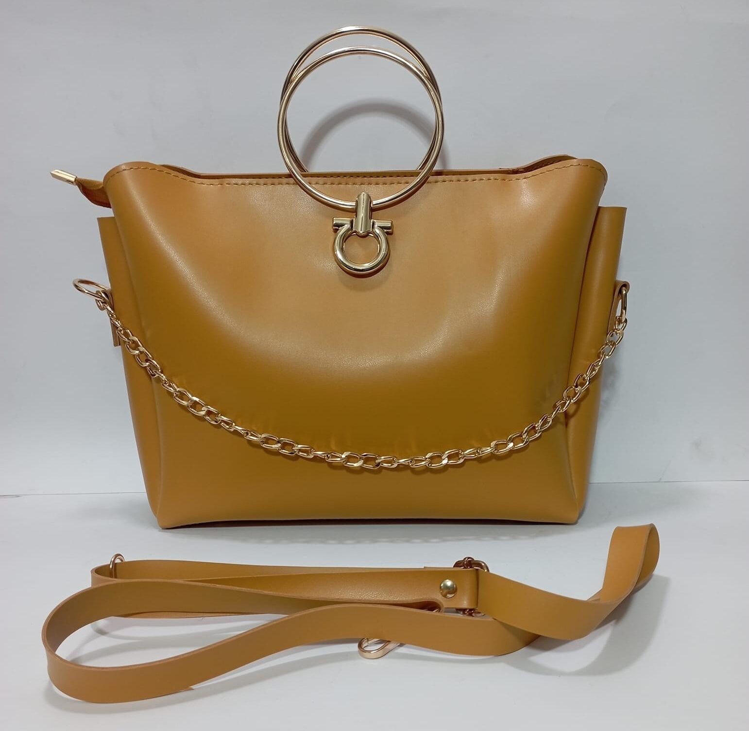 Casual Capri Handbag (Mustard)