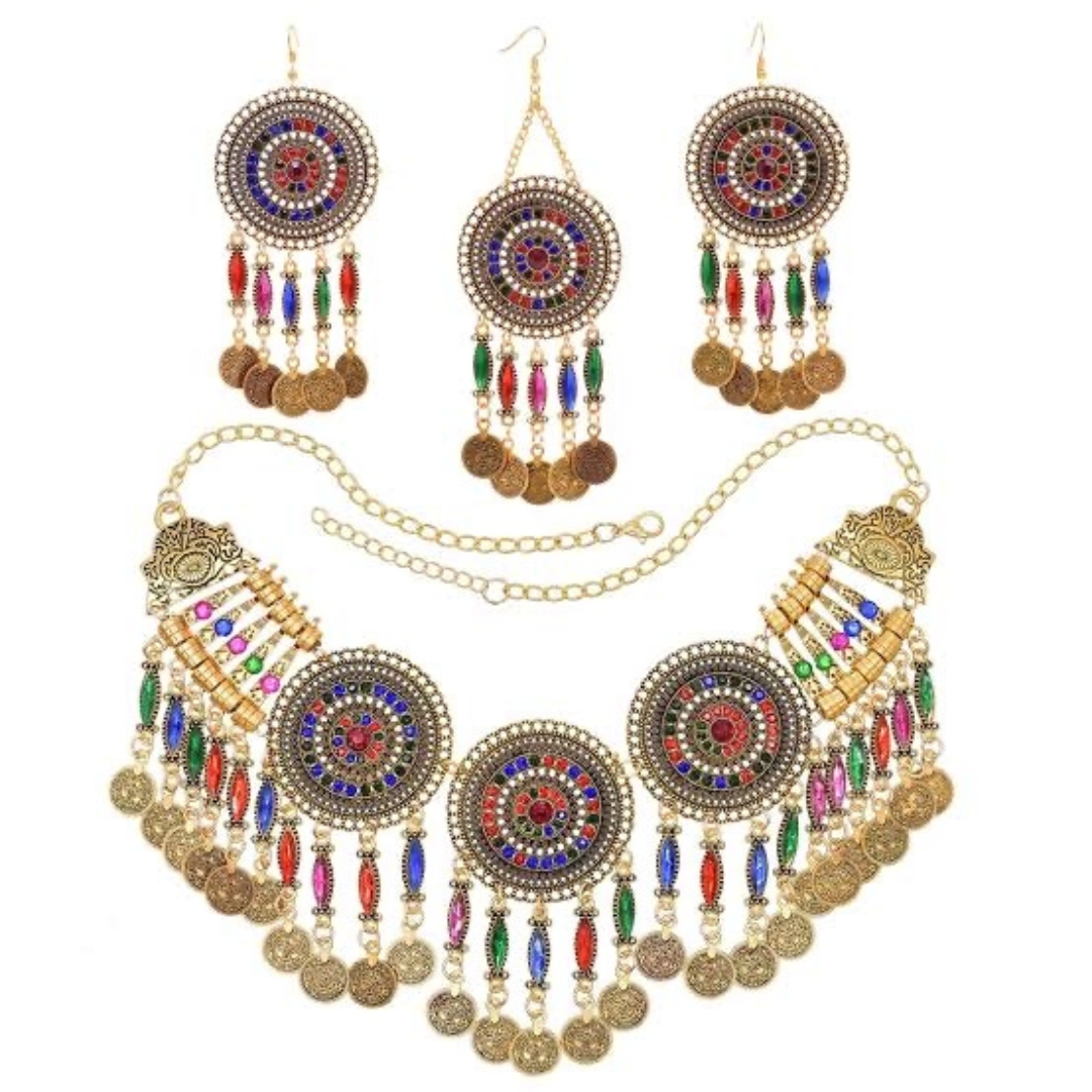 Antique Afghani Jewellery Set