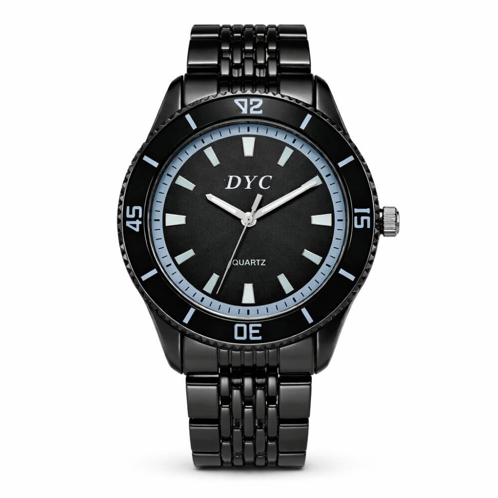 DYC  Classic Quartz Watch (Black)