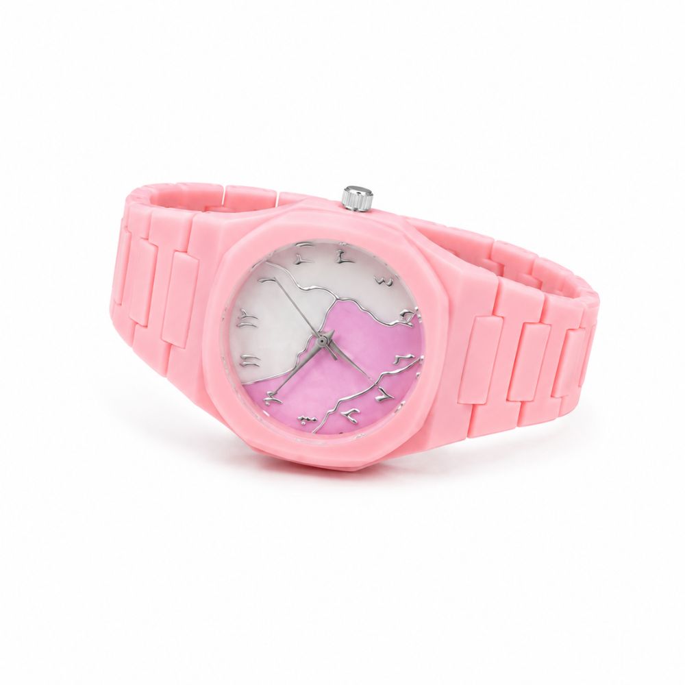 Aura Pink Arabic Elegance Watch