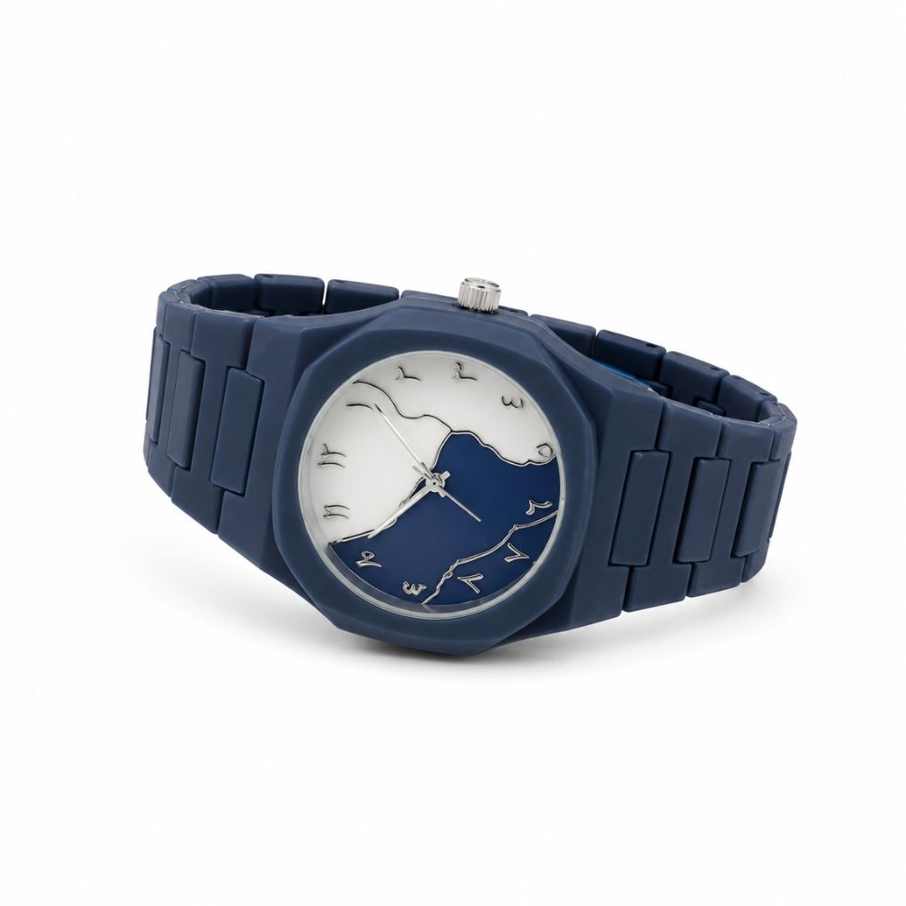 Aura Blue  Arabic Elegance Watch