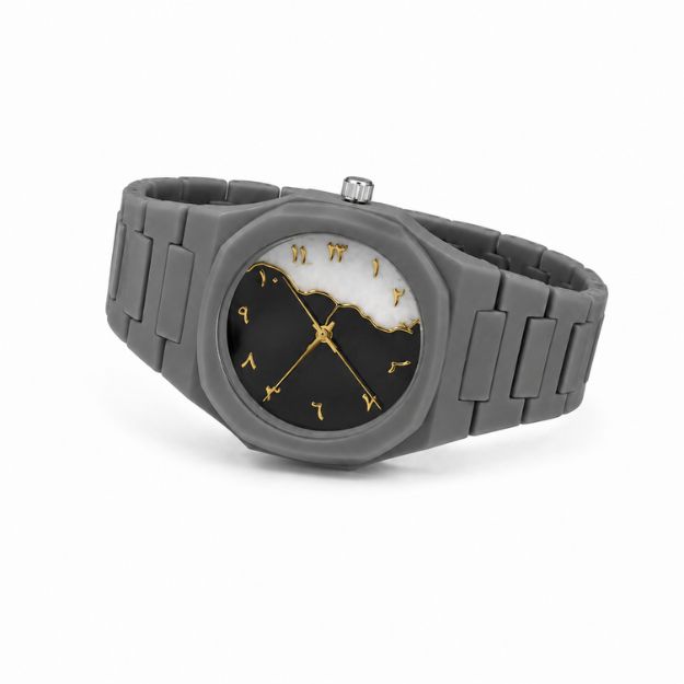Aura Grey Female Arabic Watch