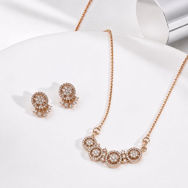 Emerald Elegance Jewelry Set