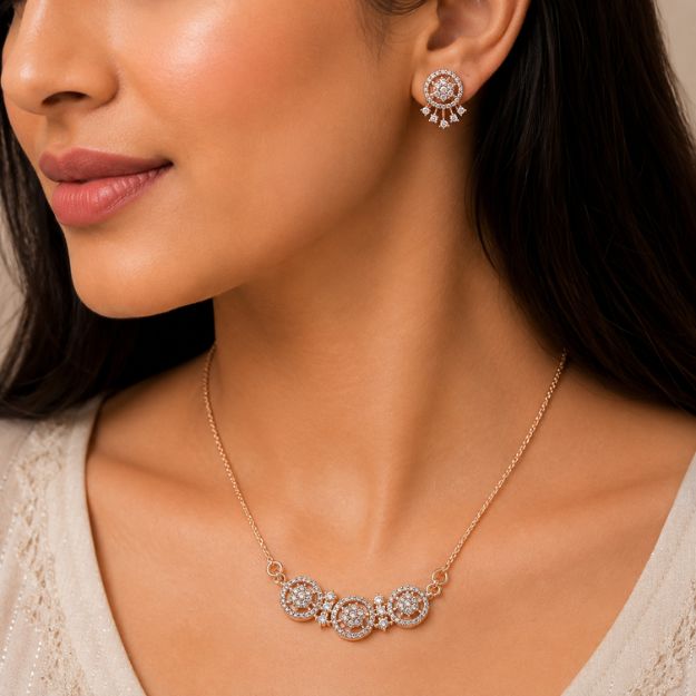 Emerald Elegance Jewelry Set