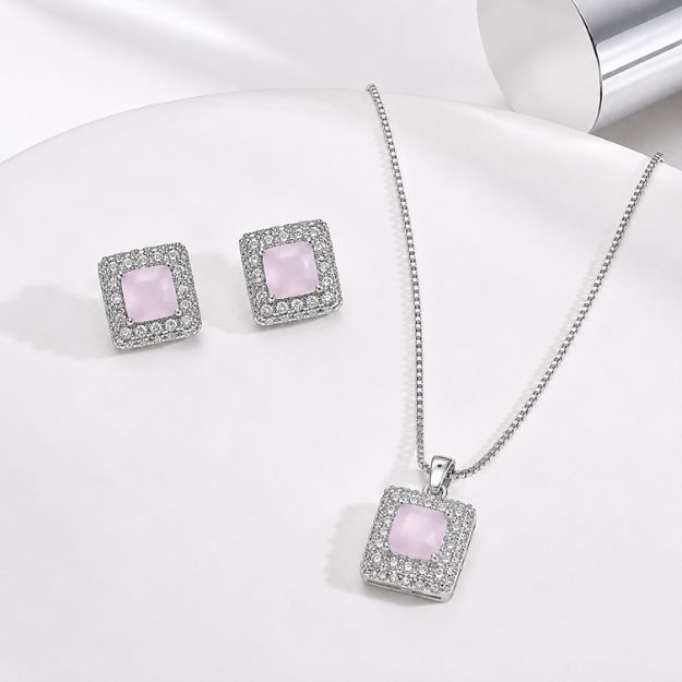 Pink Crystal Elegance Set