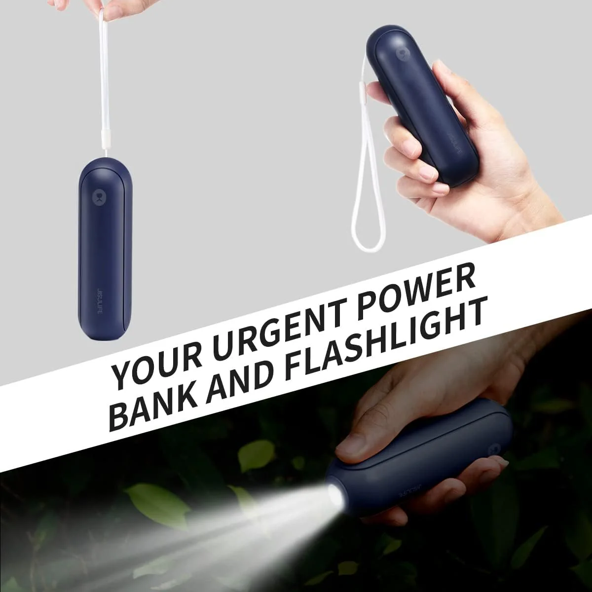 JisuLife Handheld Fan Life 8 (2000mAh) - White