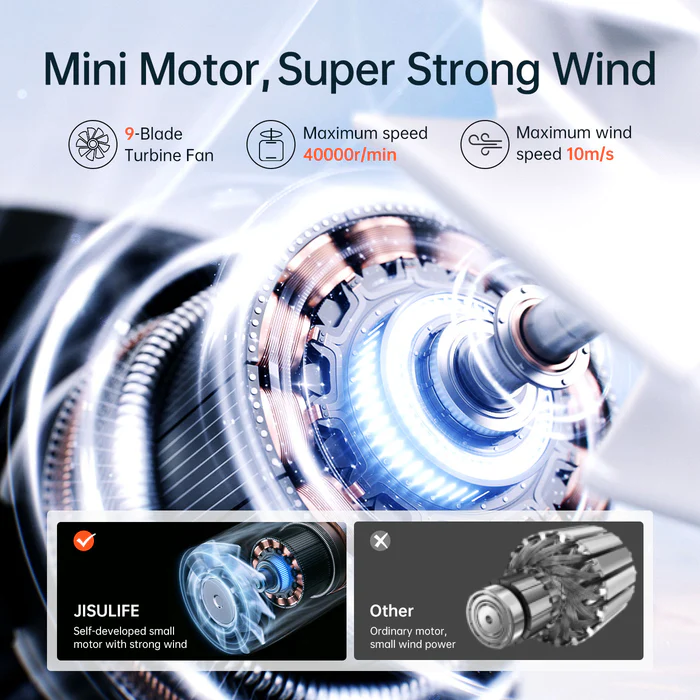 isuLife Handheld Fan Life 9 (5000mAh)-Grey