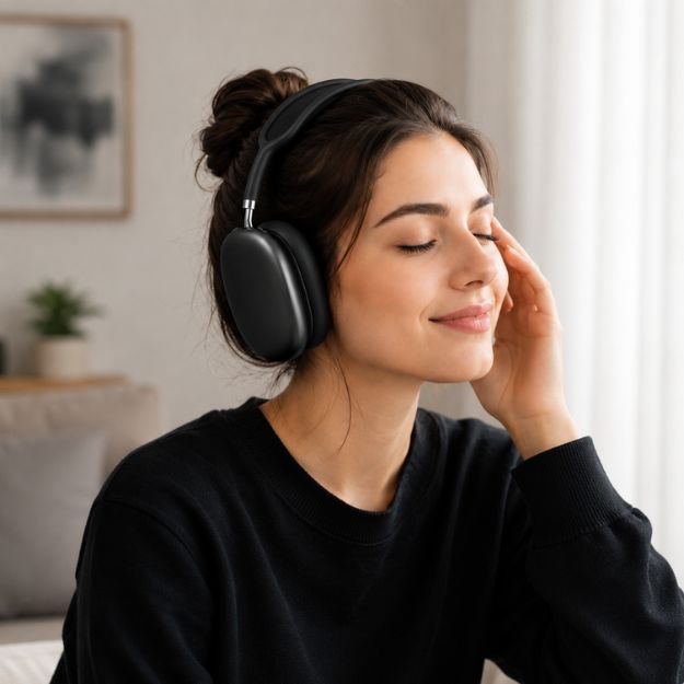 Black  P9 Wireless Headphones