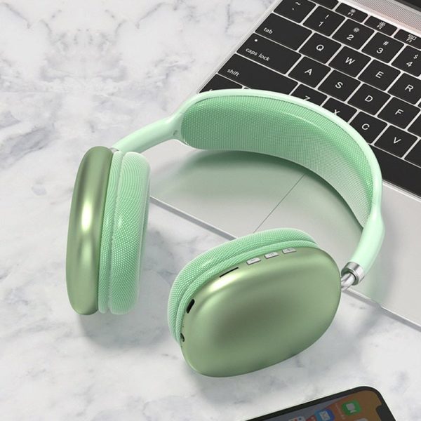 Green  P9 Wireless Headphones