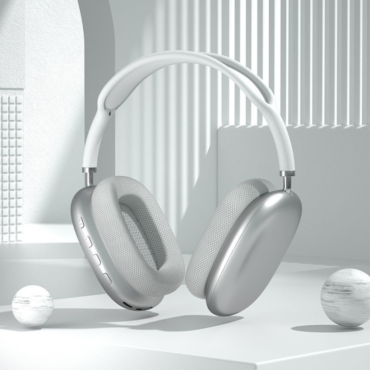 Silver P9 Wireless Headphones
