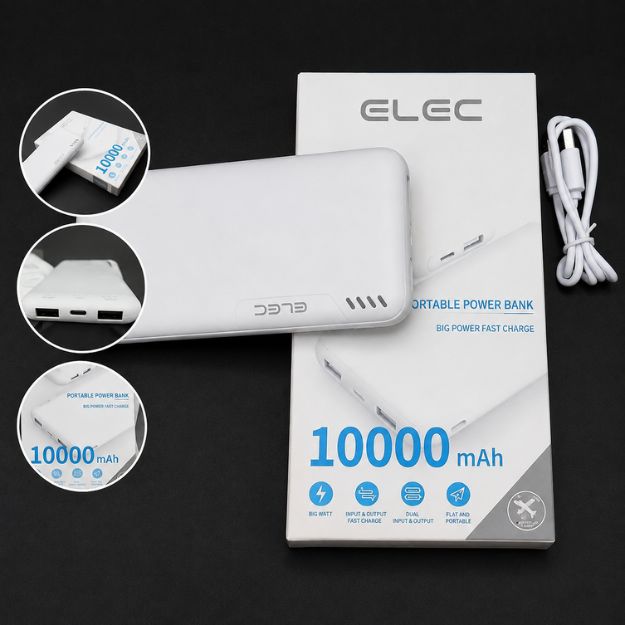 ELEC 10000mAh Portable Power Bank
