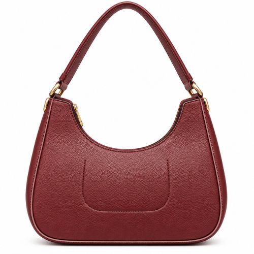 Iconic Hobo Bag – Burgundy