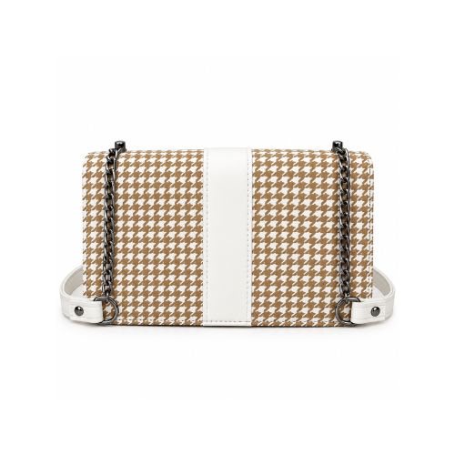 Houndstooth Chain Bag