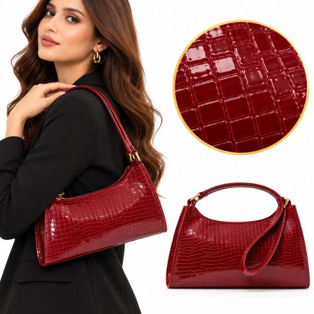 Ruby Luxe Handbag