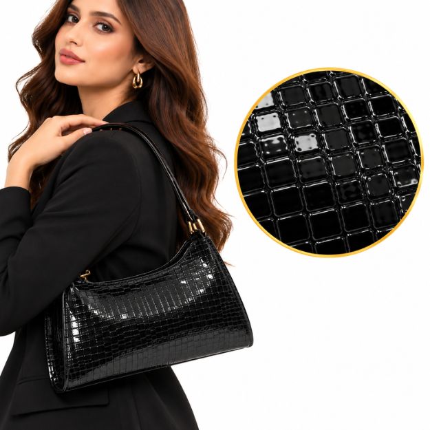 Onyx Luxe Handbag